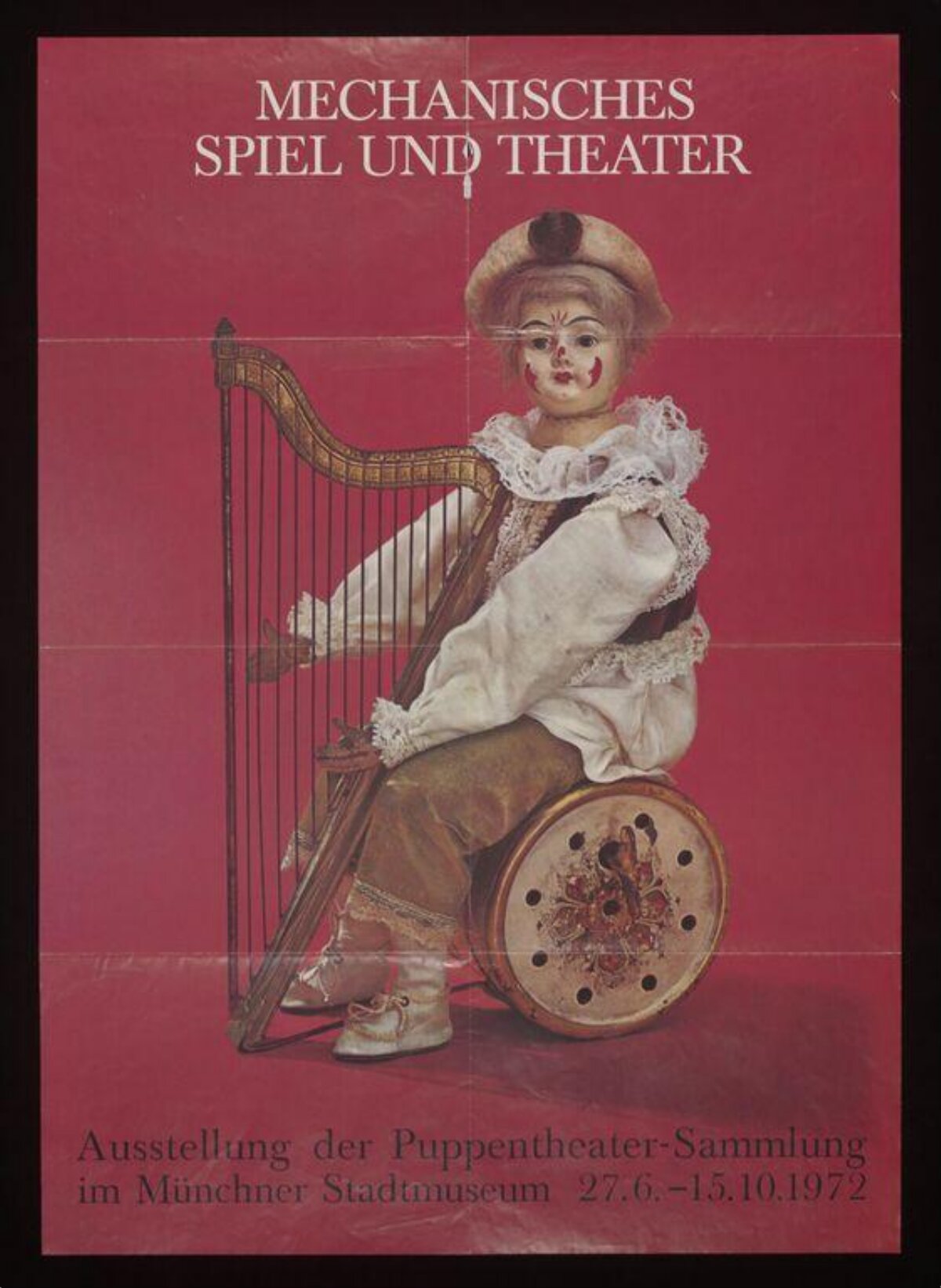 1972 Puppet Theater Exhibition Poster