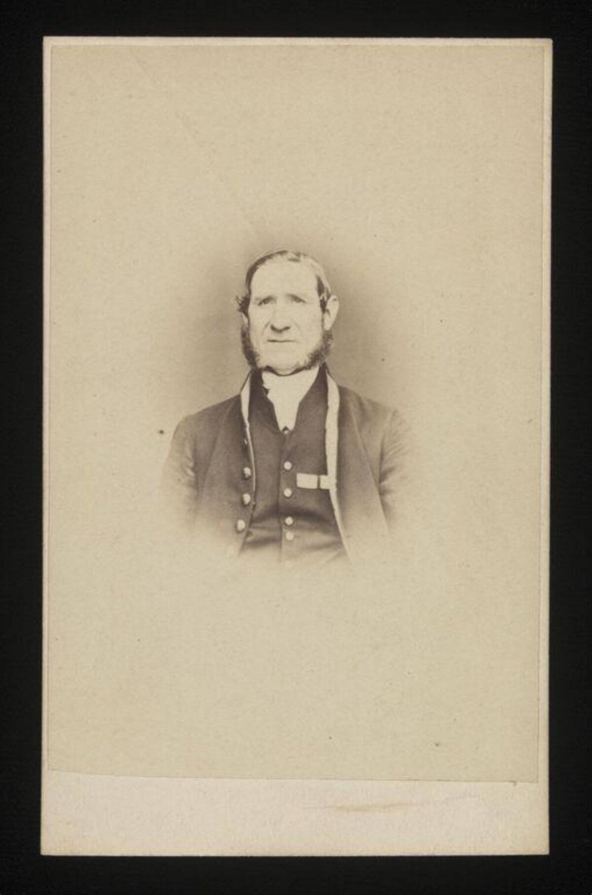 Vintage Portrait of Older Man