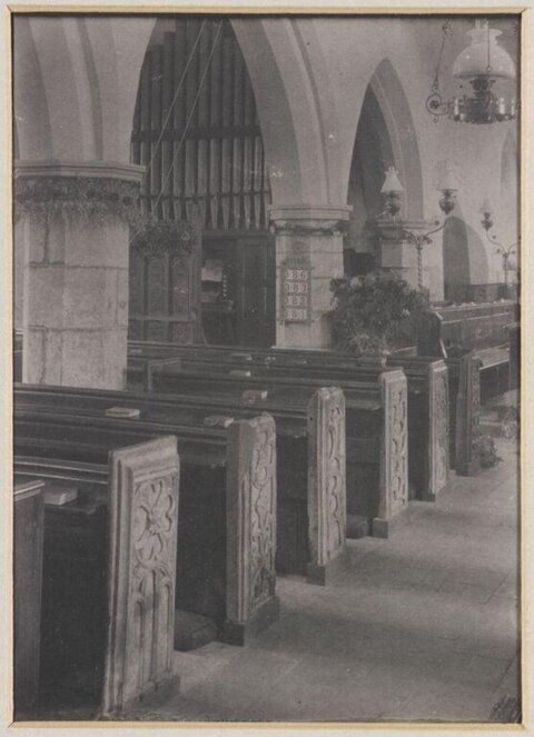 Old Church Interior View