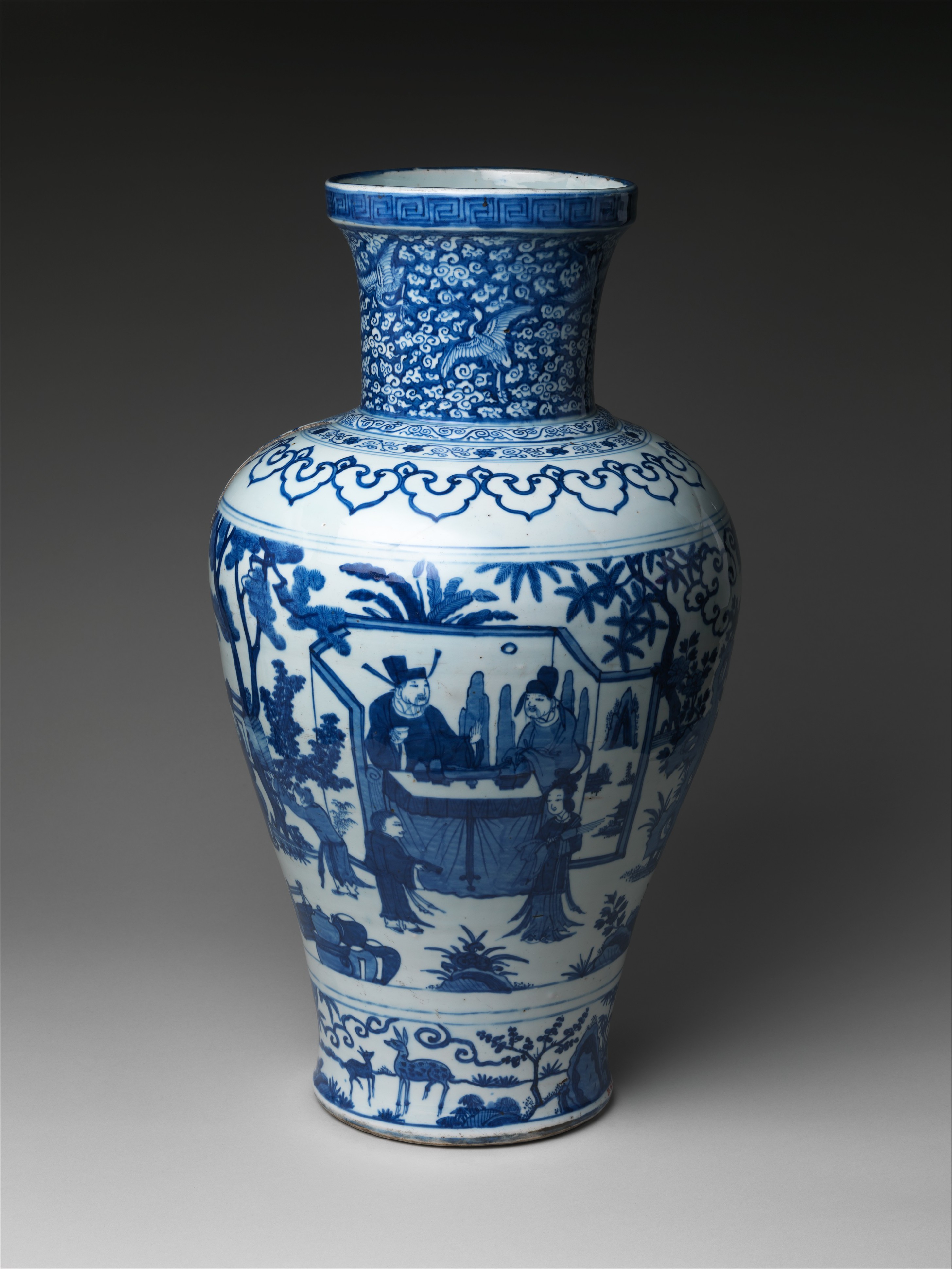 Chinese Blue and White Porcelain Vase