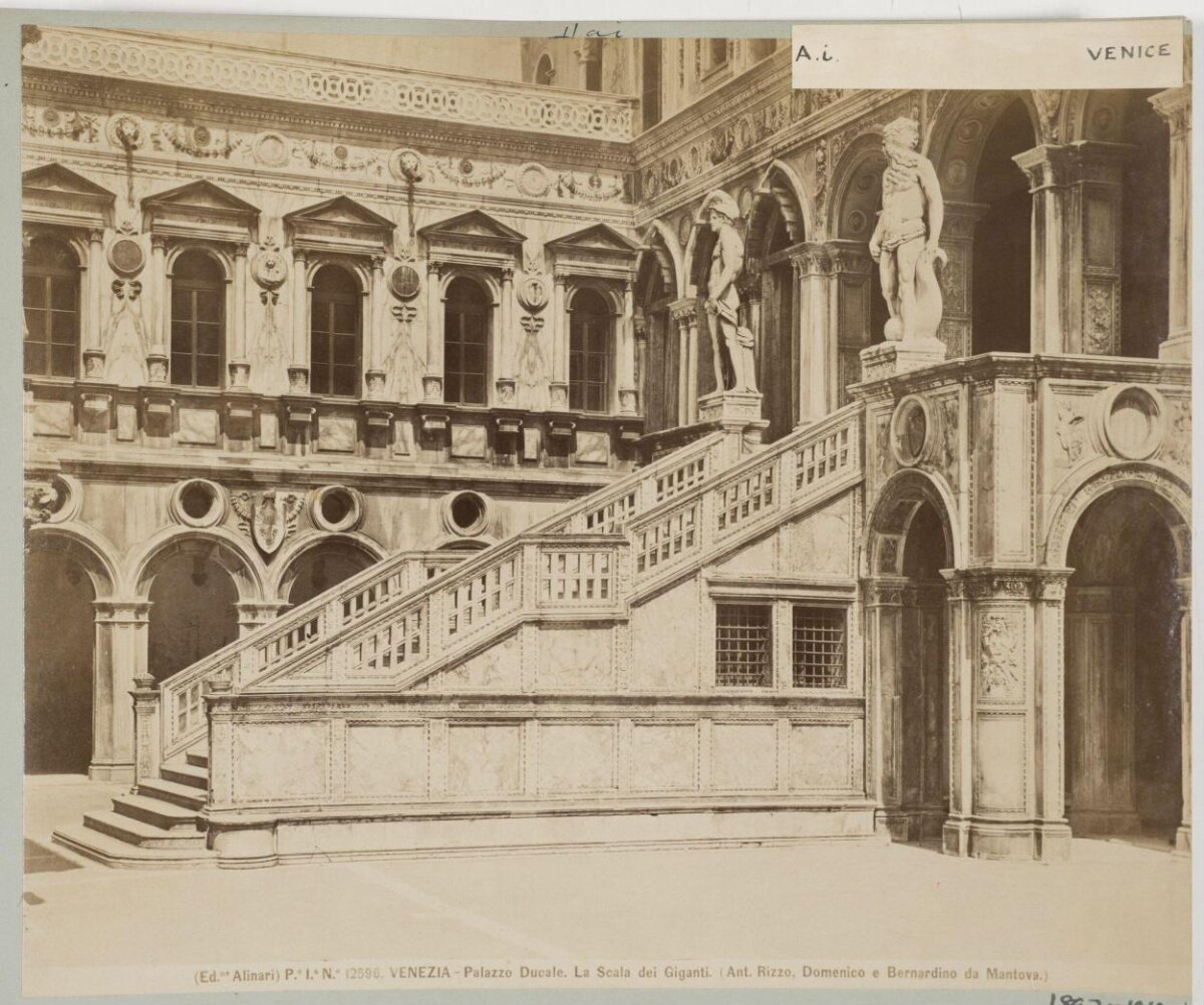 Giants' Staircase at Venice Doge's Palace