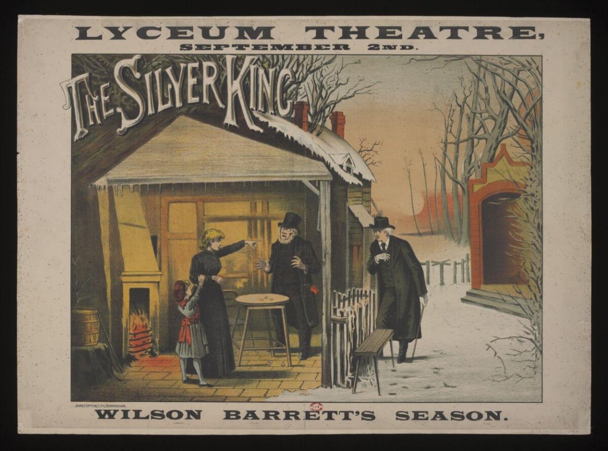 The Silver King Theatre Poster