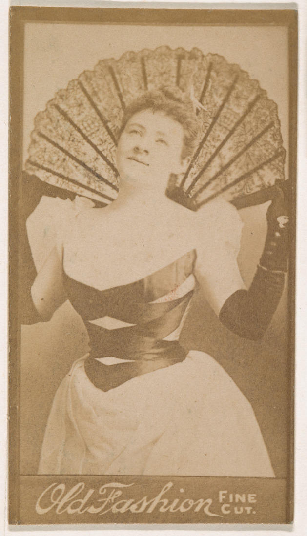 Old Fashion Fine Cut Vintage Advertising Card