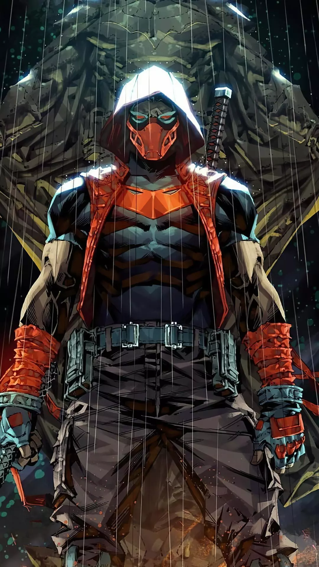 Red Hood Comic Illustration