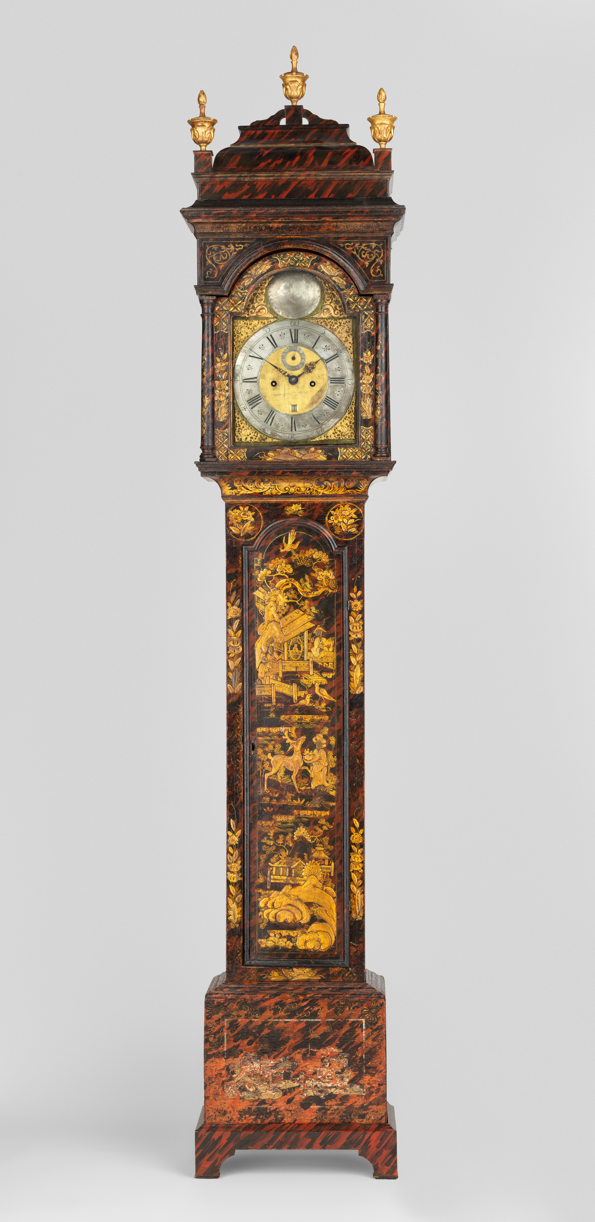 Antique Gilded Longcase Clock