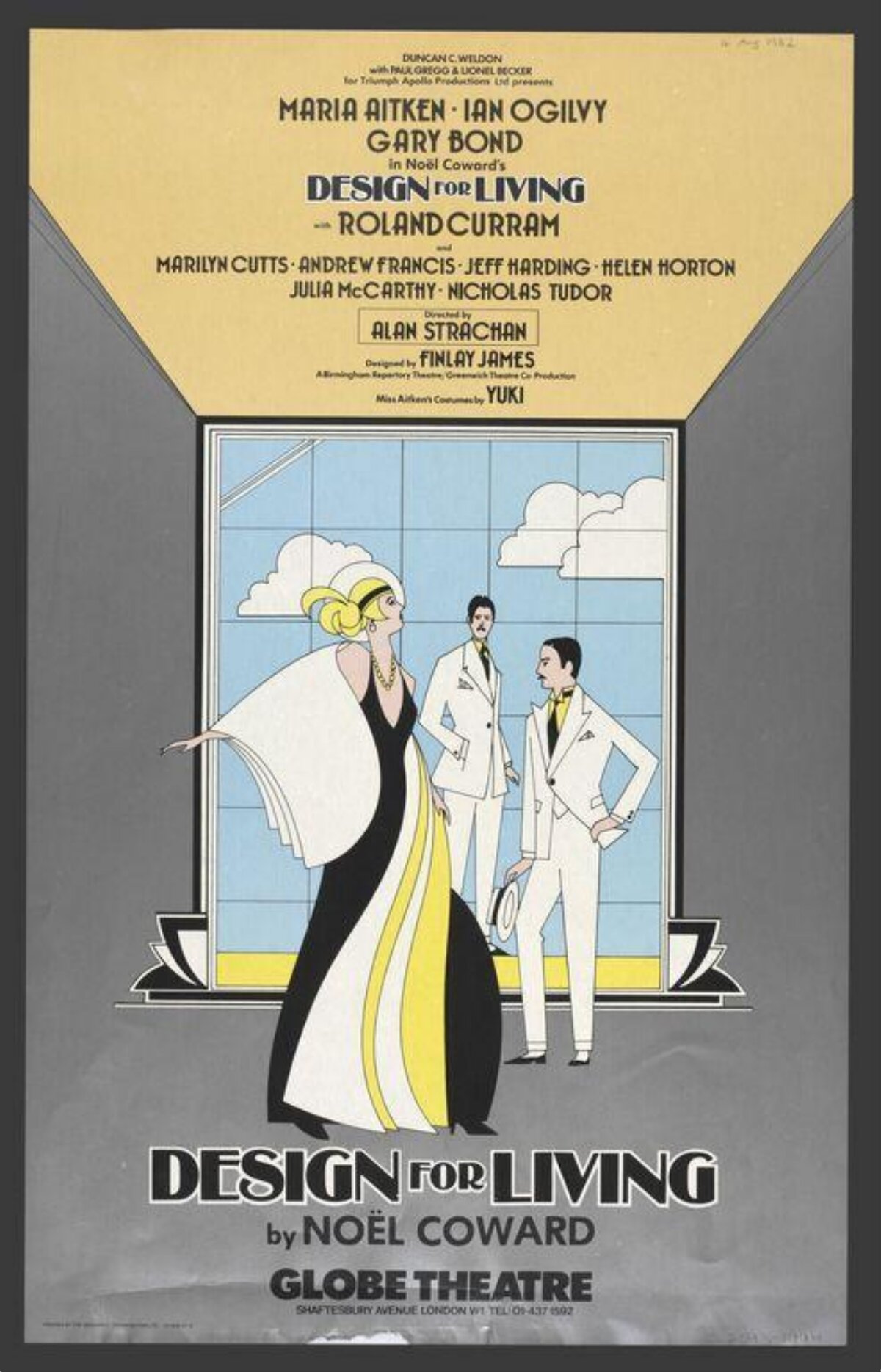 Design for Living Theatre Poster