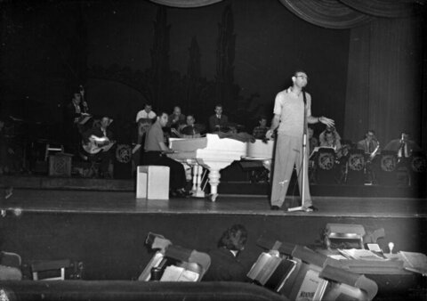 Big Band Stage Performance