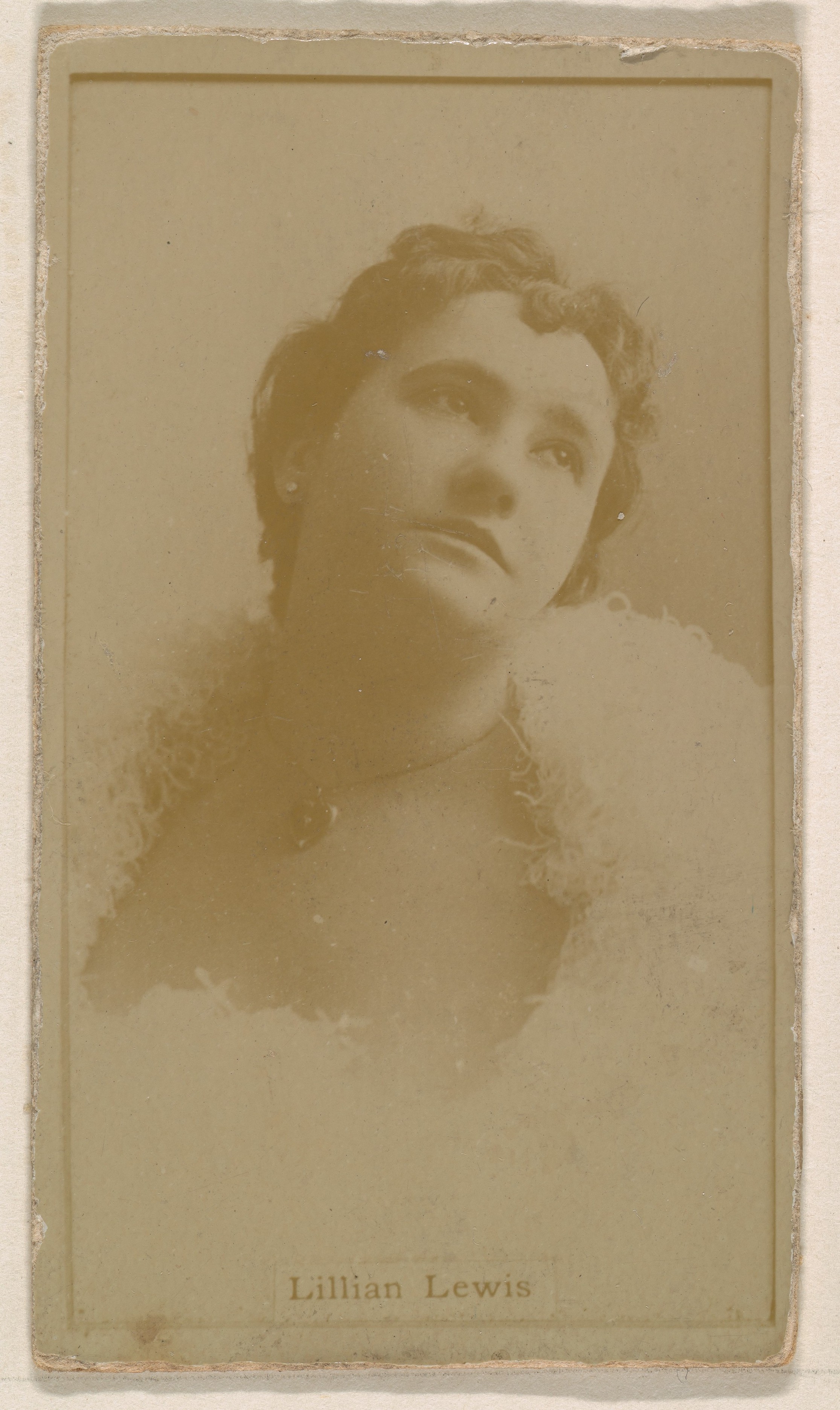 Vintage Portrait of Lillian Lewis