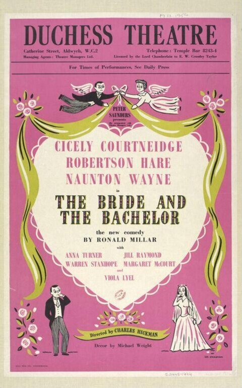 The Bride and the Bachelor Theatre Poster