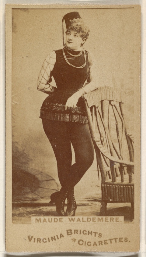 Maude Waldemere Vintage Cigarette Card