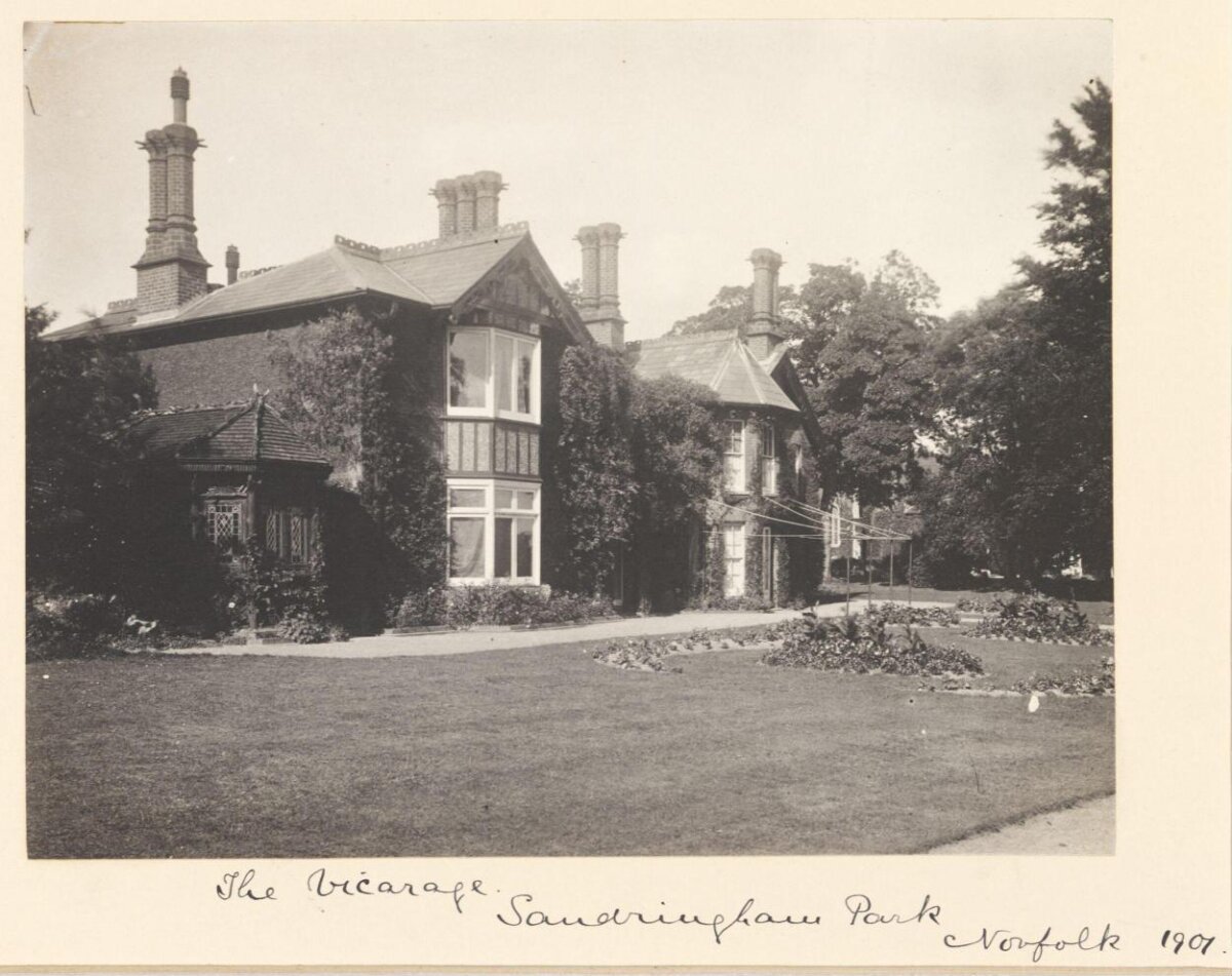 Vicarage at Sandringham Park 1907