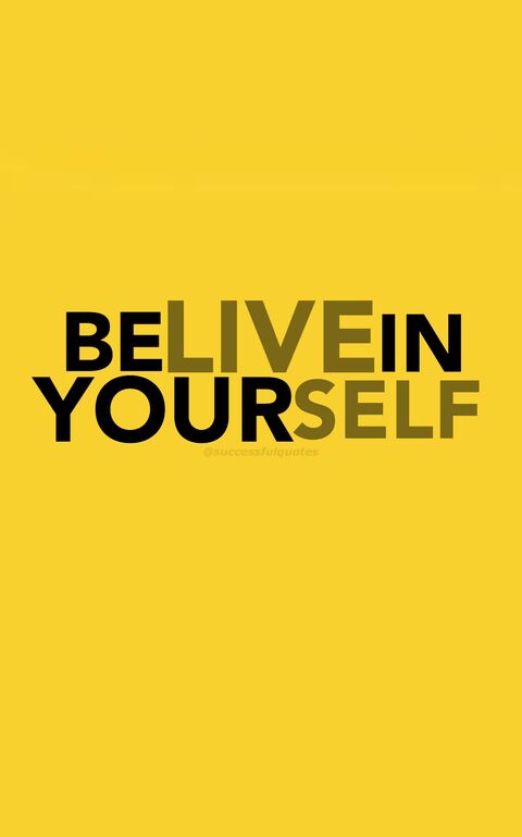 Believe In Yourself Motivational Quote