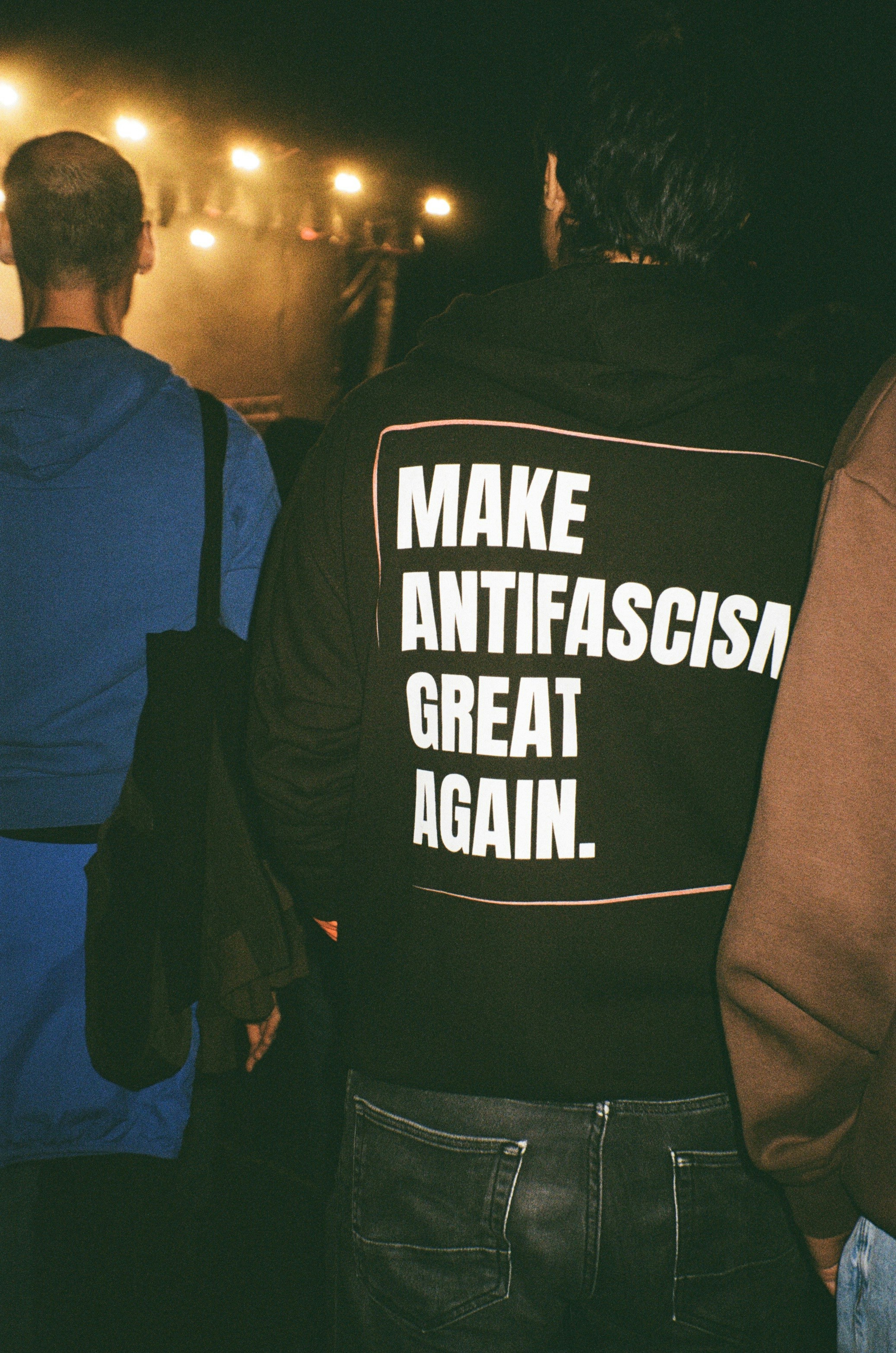 Make Antifascism Great Again Hoodie at Concert