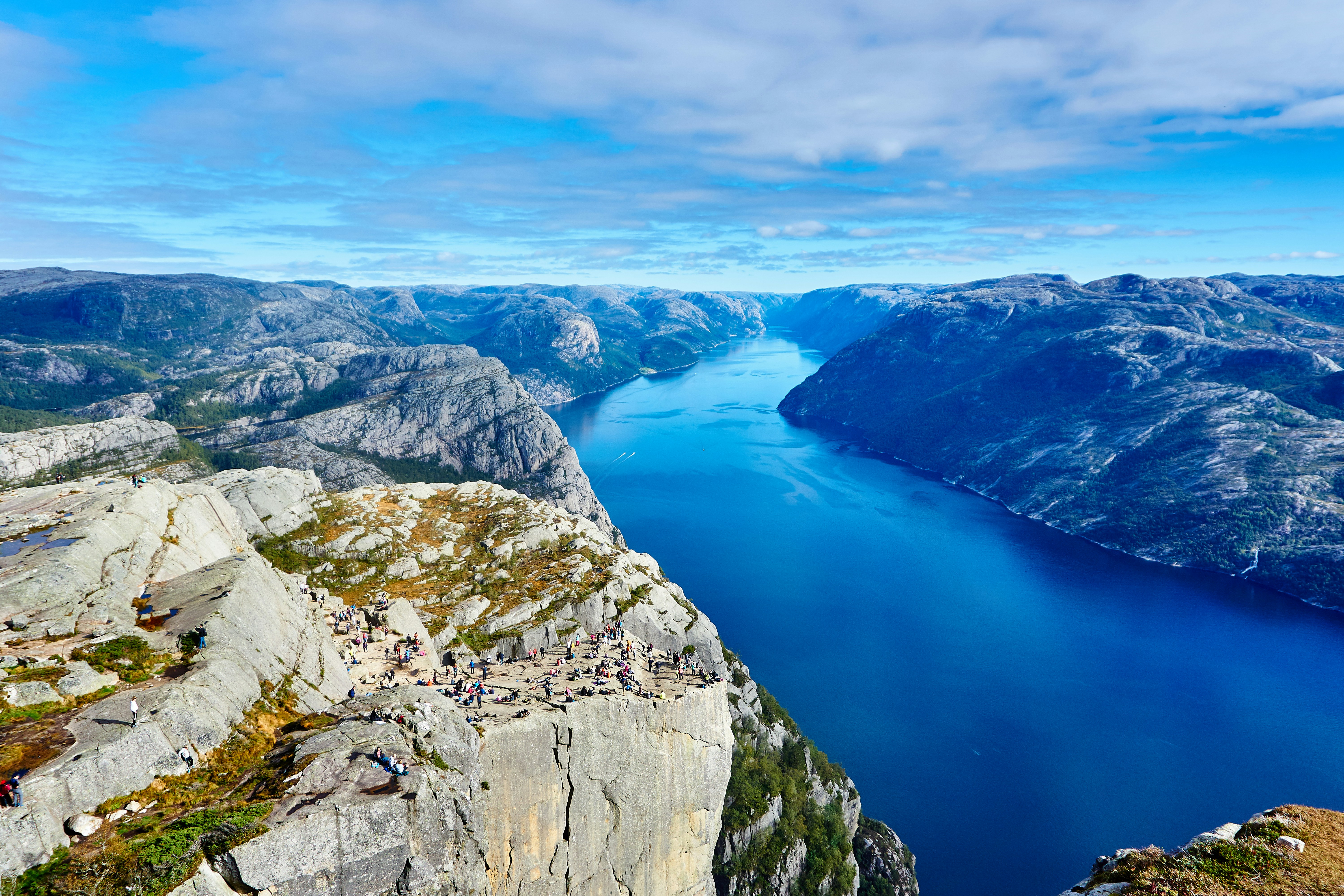 Pulpit Rock Over Lysefjord