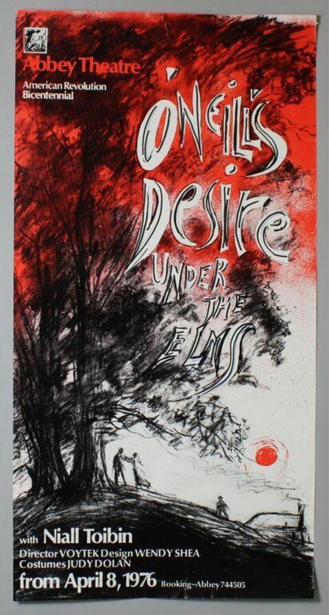 1976 Desire Under The Elms Theatre Poster