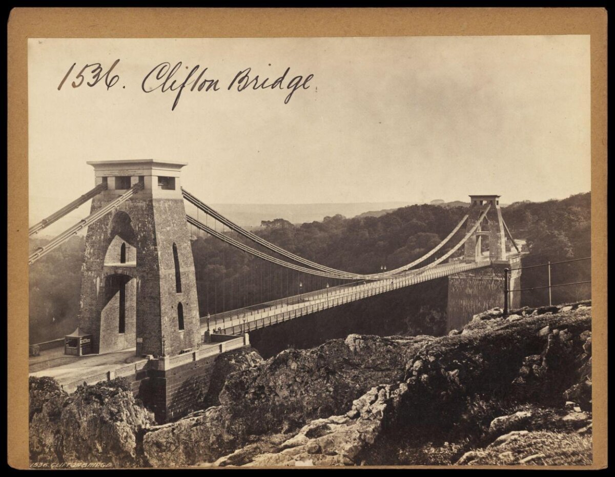 Vintage Clifton Bridge View