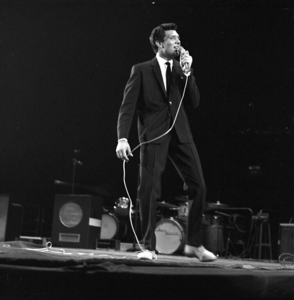 Male Singer Performing On Stage