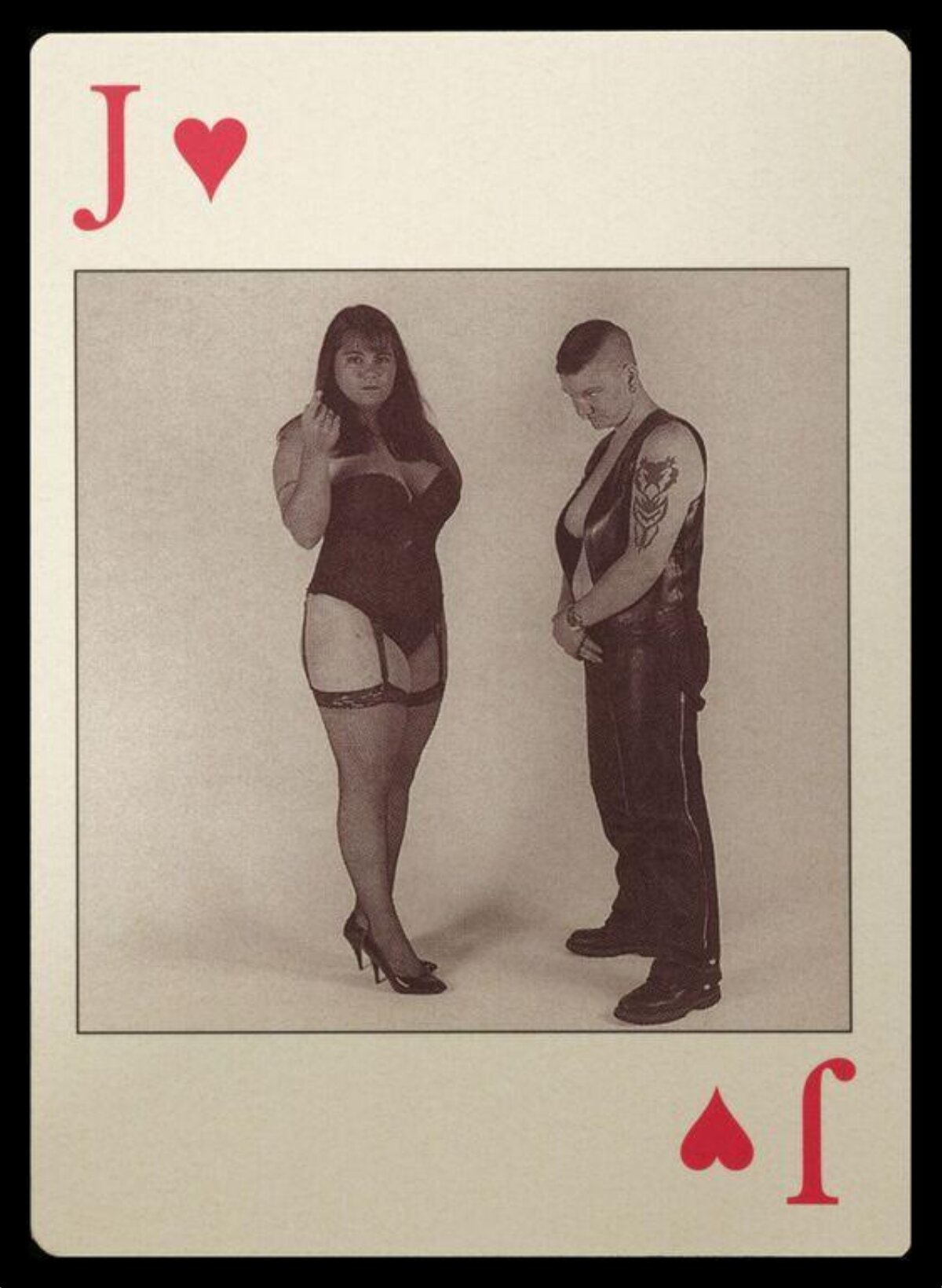 Custom Jack of Hearts Playing Card