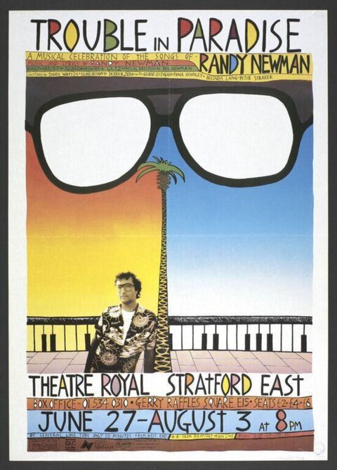Trouble in Paradise Musical Poster