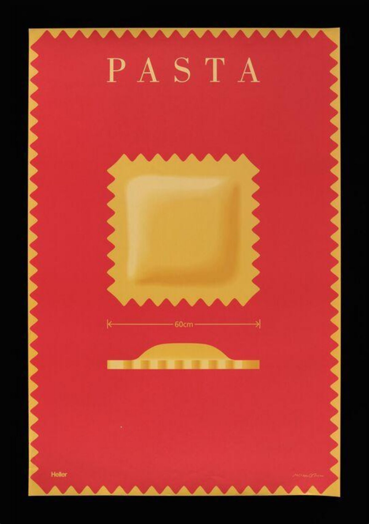 Minimalist Pasta Poster