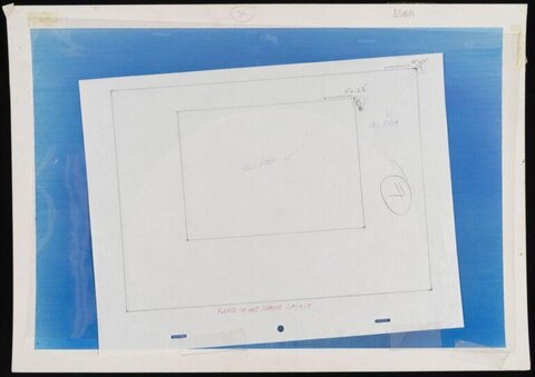 Hand-drawn Graphic Layout Draft