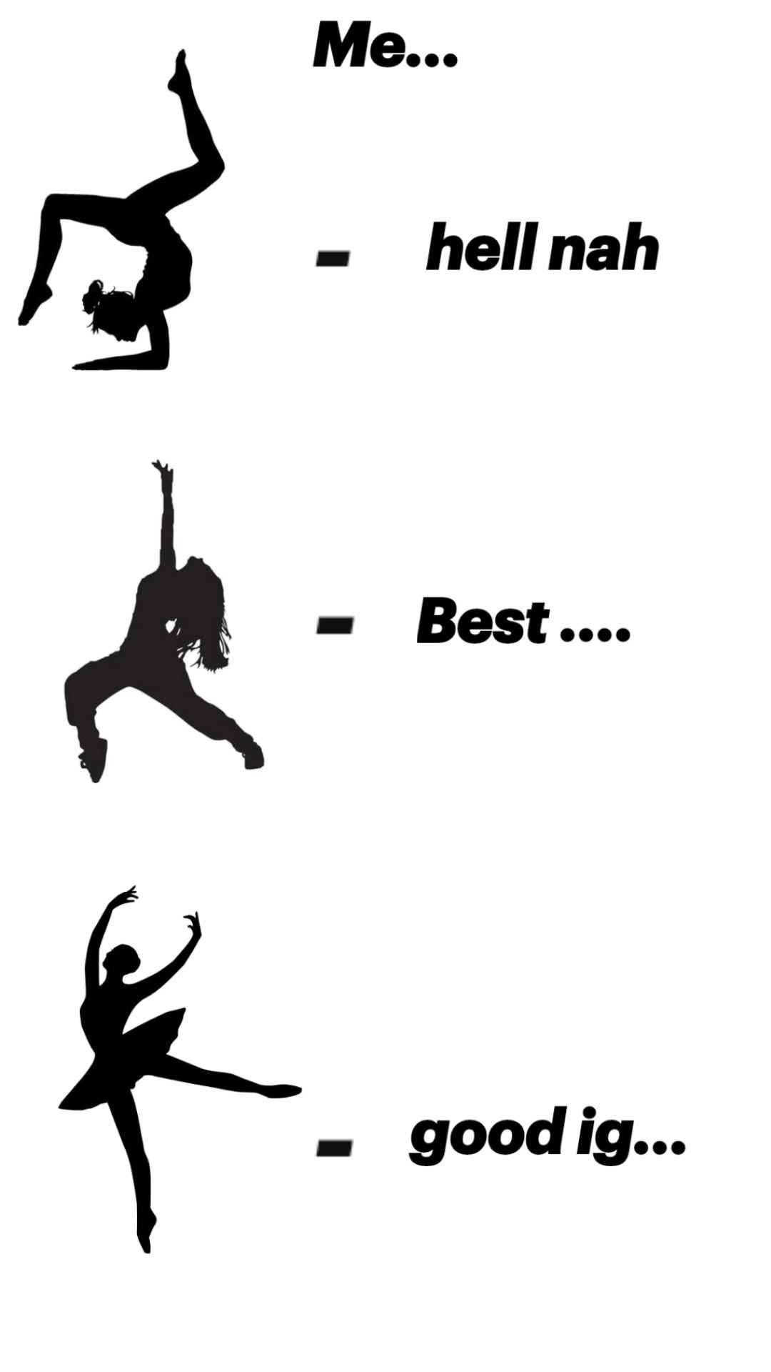 Dance Ability Comparison Meme