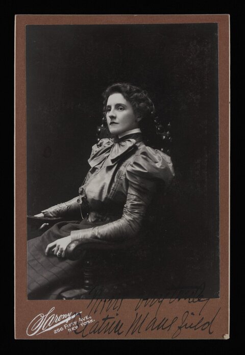 Vintage Portrait of Beatrice Mansfield