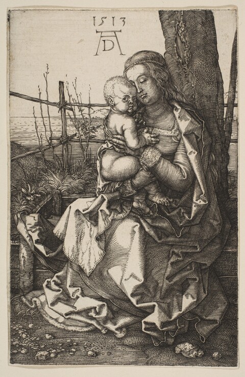 Dürer's Madonna and Child Engraving