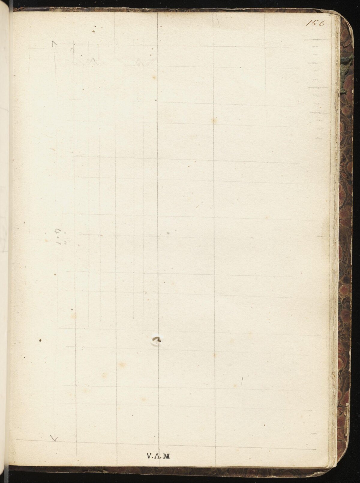Old Grid Notebook Page