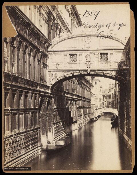 Bridge of Sighs in Venice