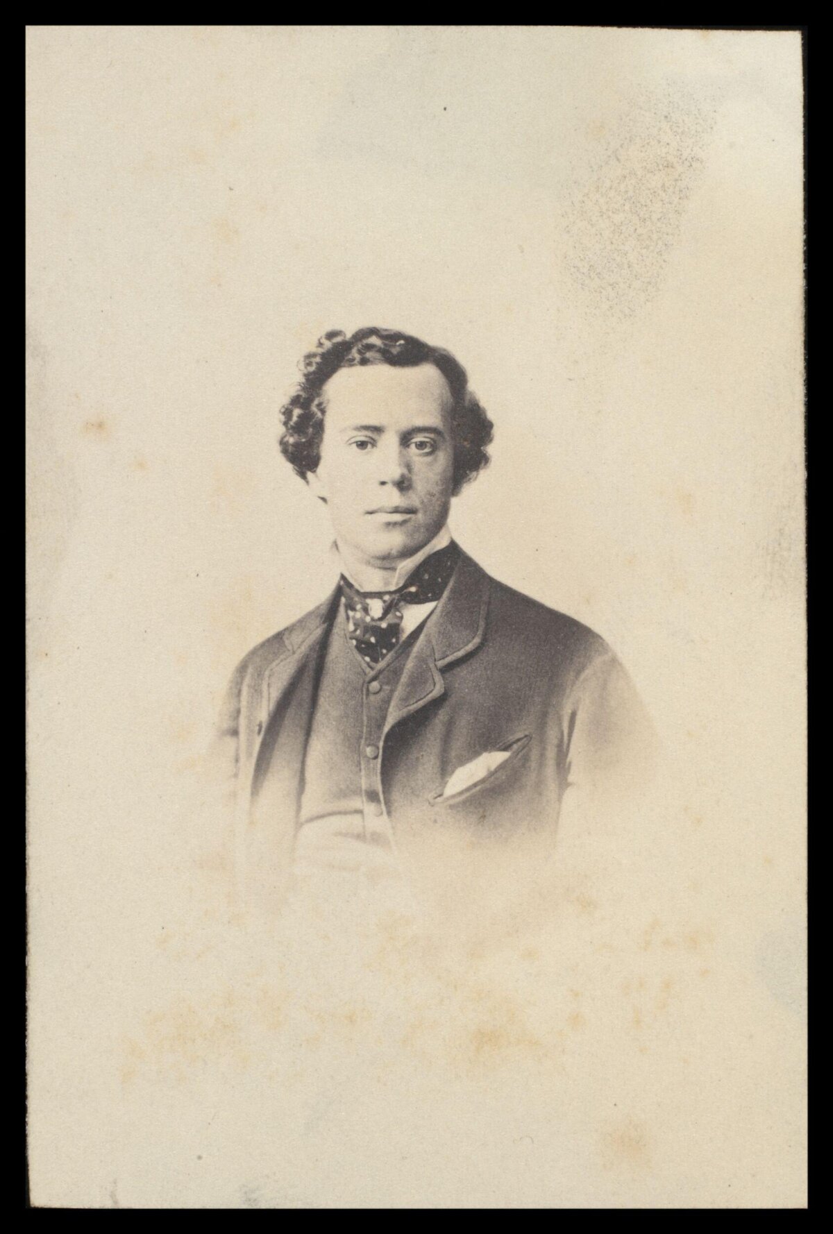 Vintage Portrait of a Victorian Man