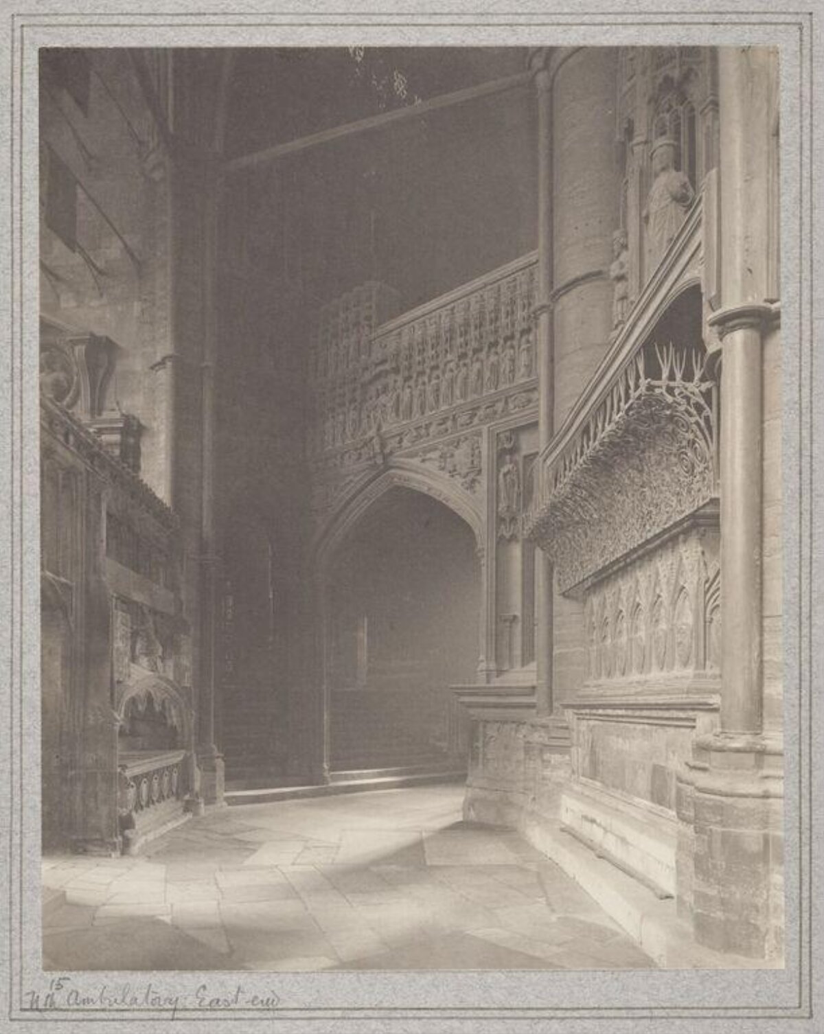 Vintage Cathedral Ambulatory East End