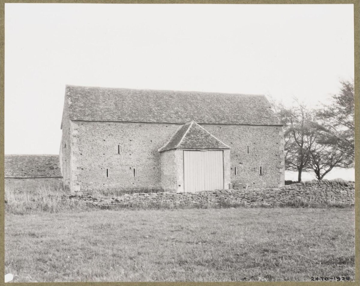 Vintage 1938 Stone Barn