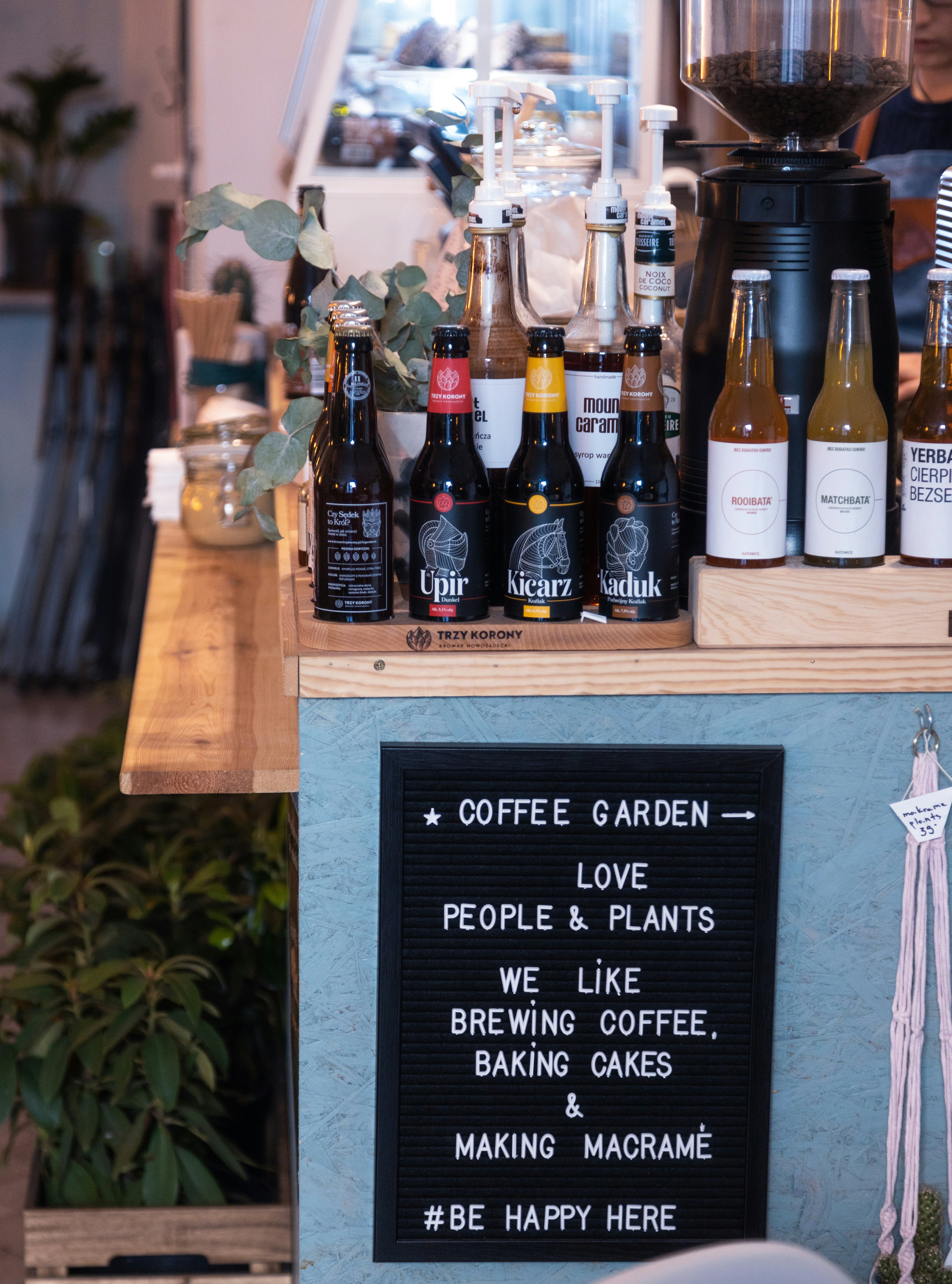 Coffee Garden Cafe Counter