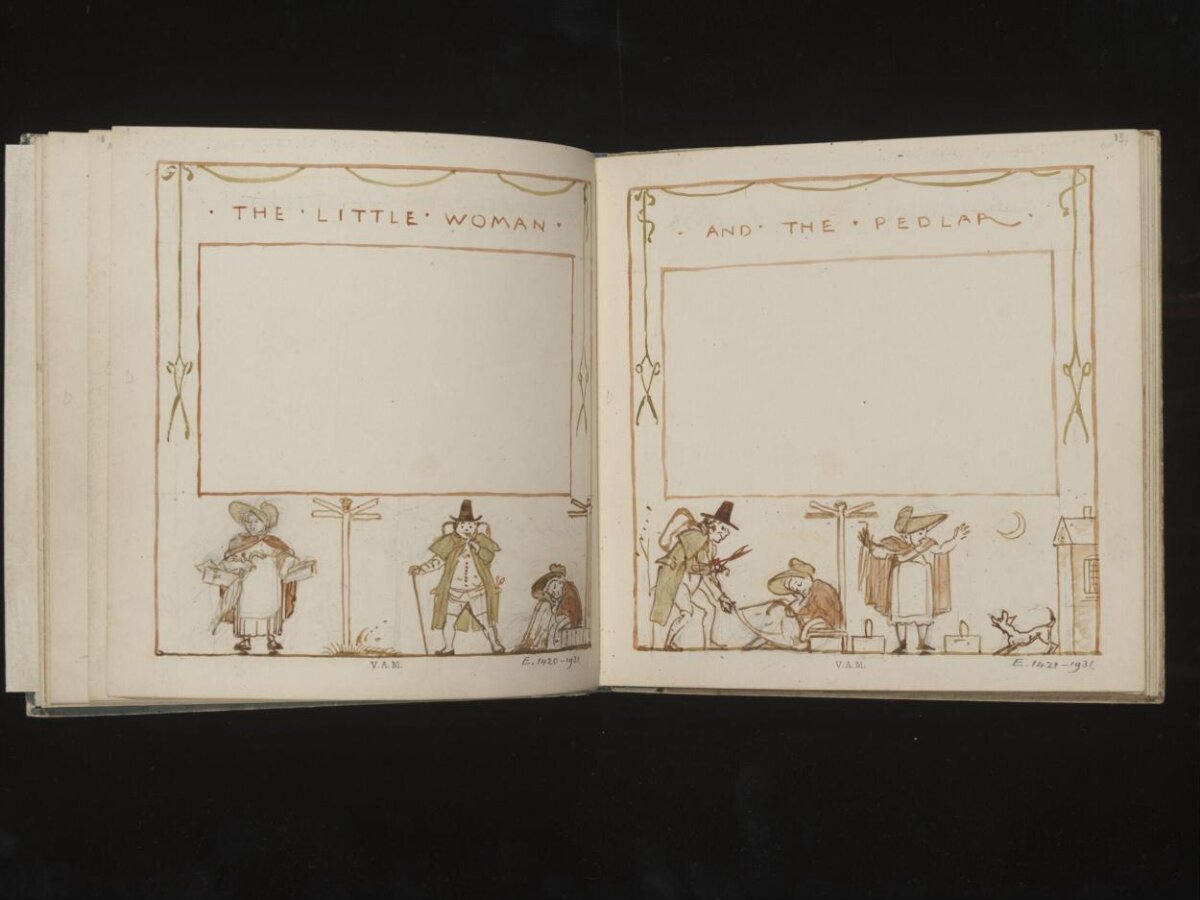 Open Book: The Little Woman and the Pedlar