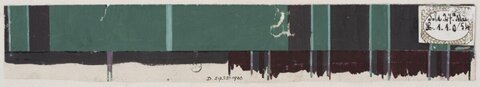 1900 Vintage Textile Color Sample