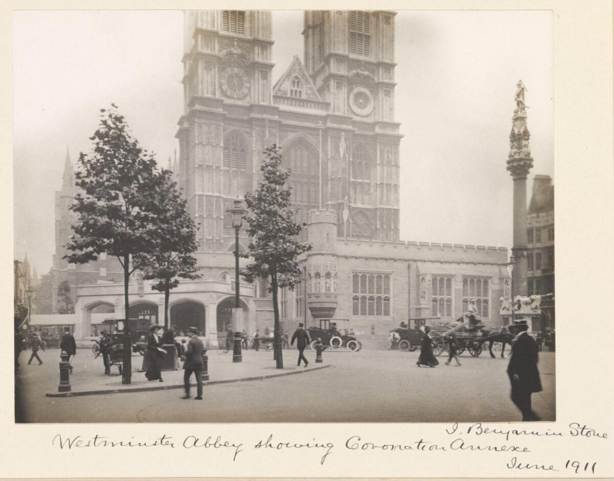 1911 Westminster Abbey Street View