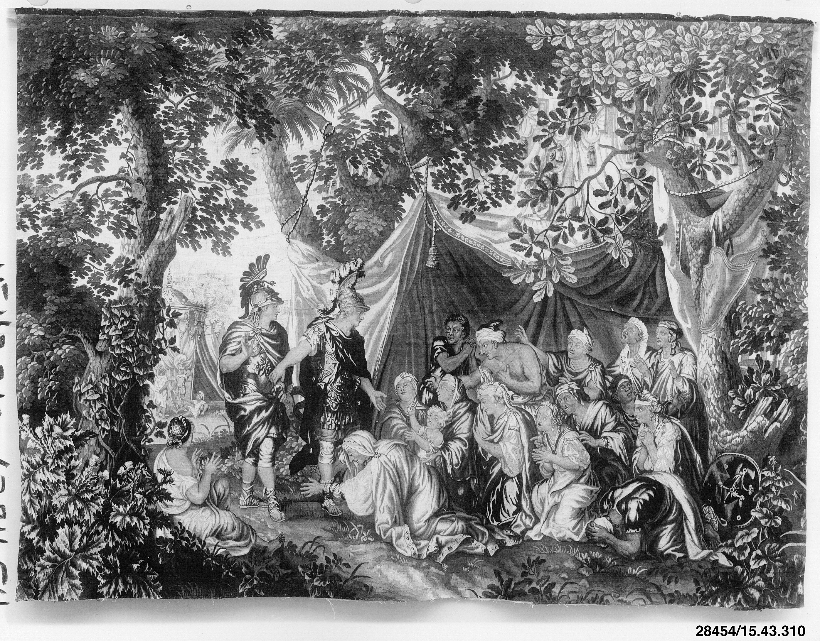 Historical Surrender Scene Tapestry