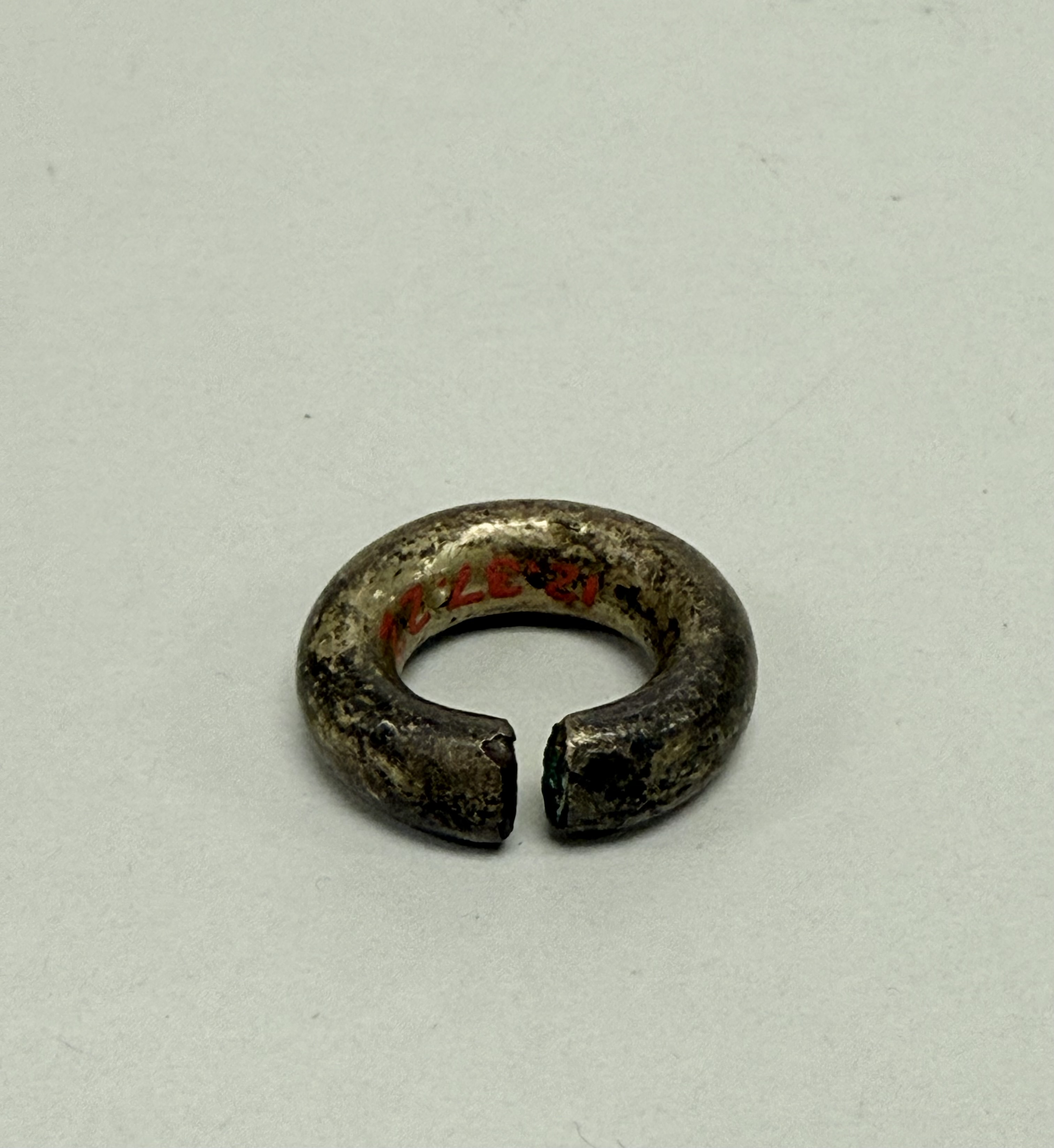 Ancient Silver Open Ring Artifact
