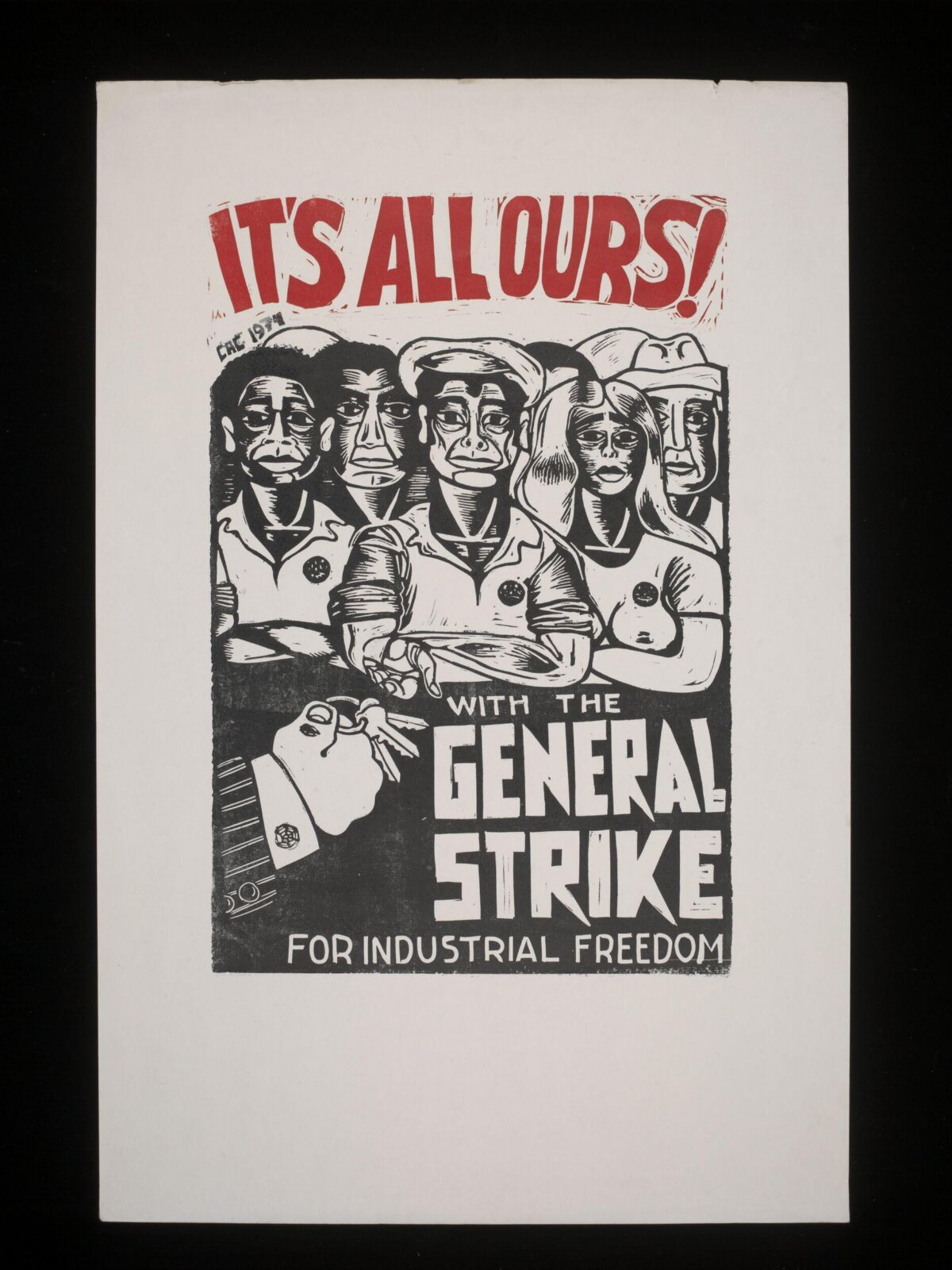 General Strike Propaganda Poster