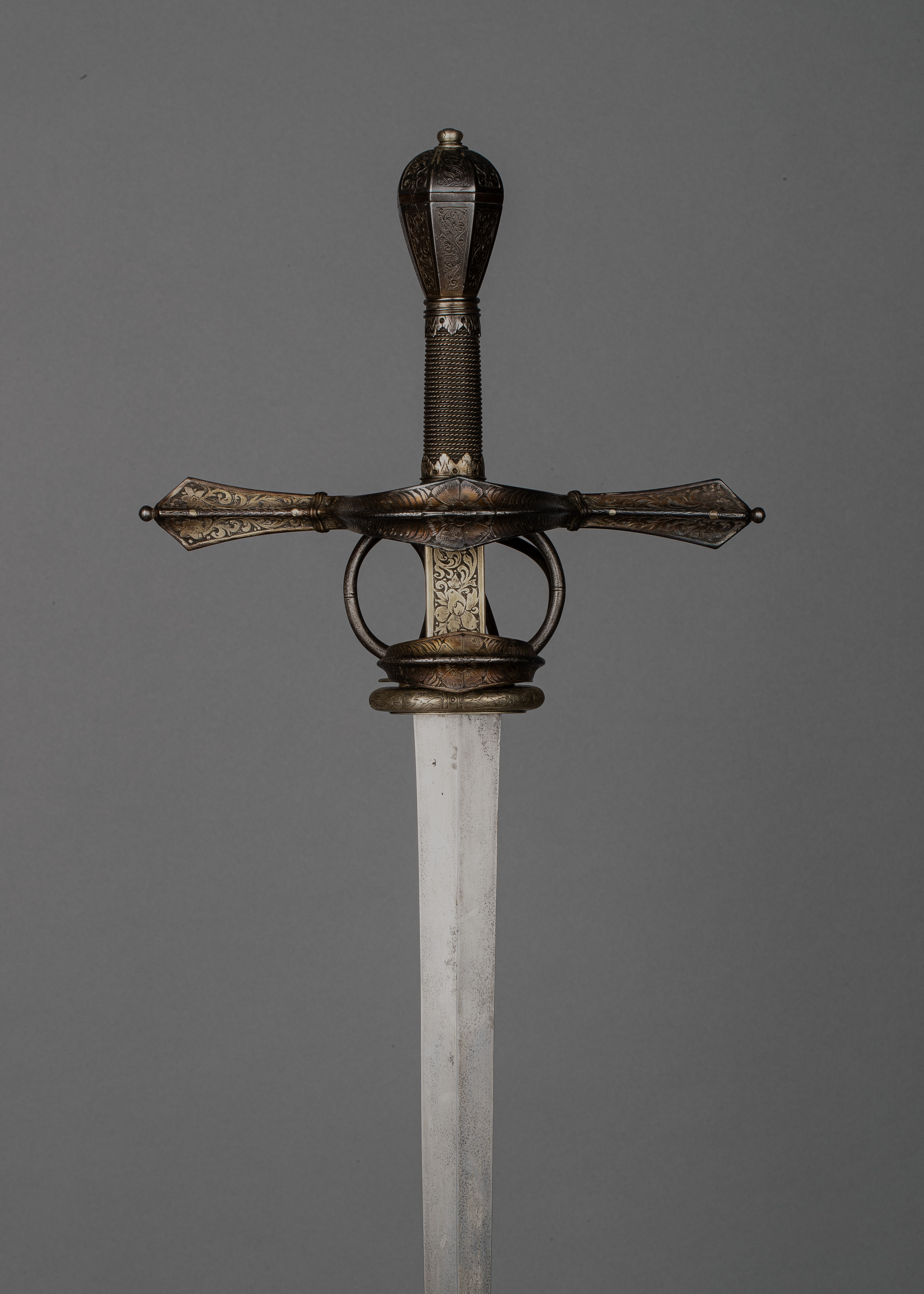 Antique Engraved European Sword