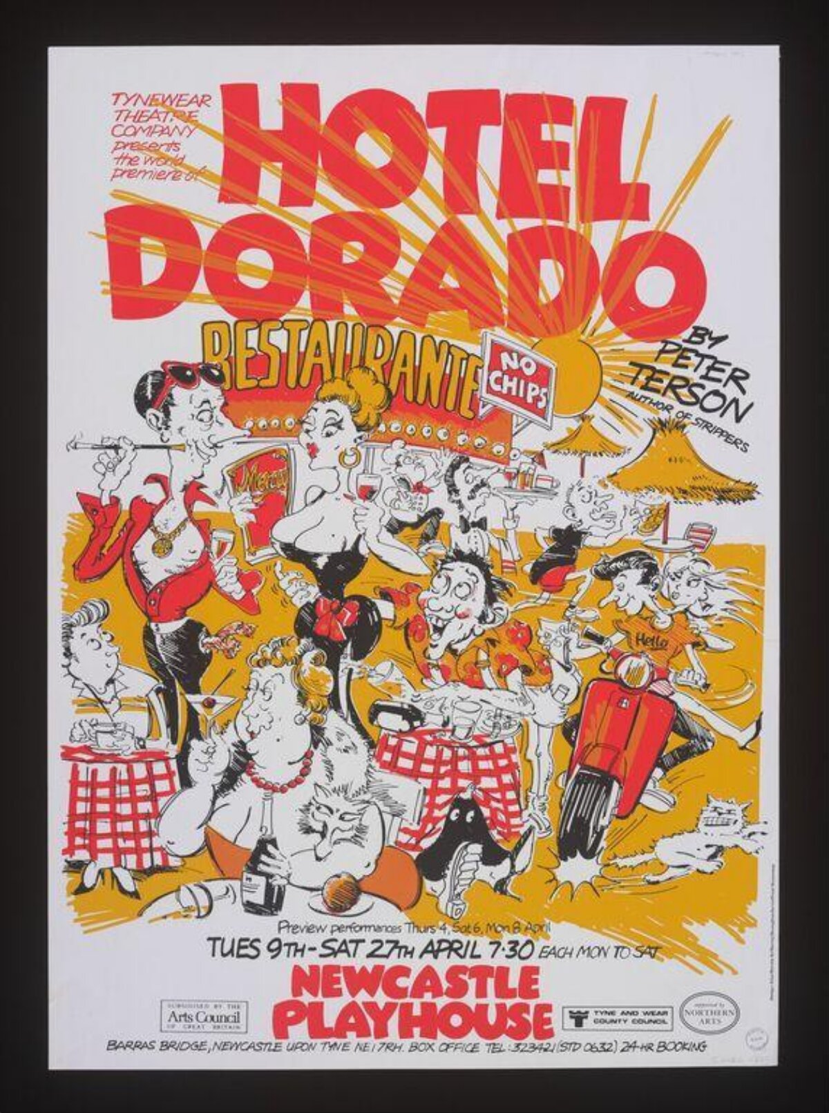 Hotel Dorado Play Poster