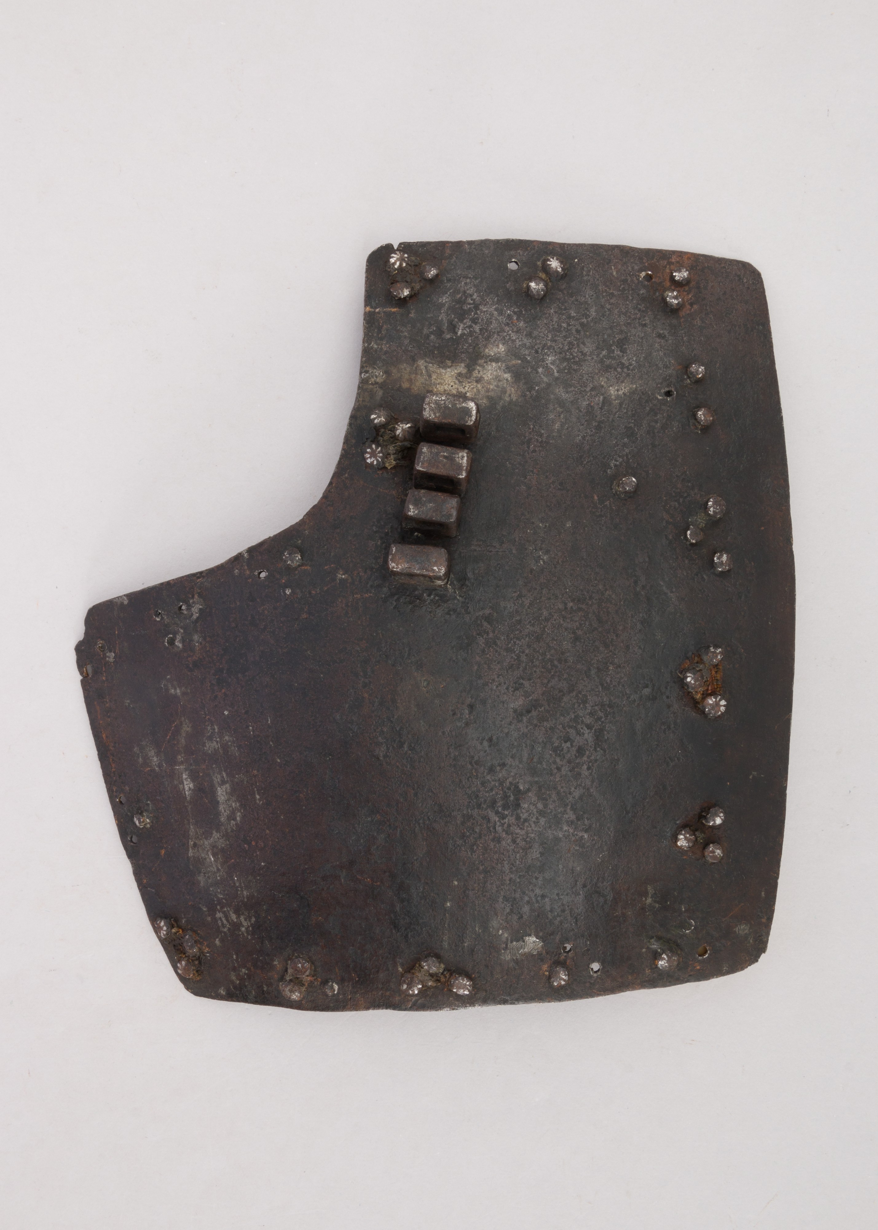 Ancient Riveted Iron Armor Fragment