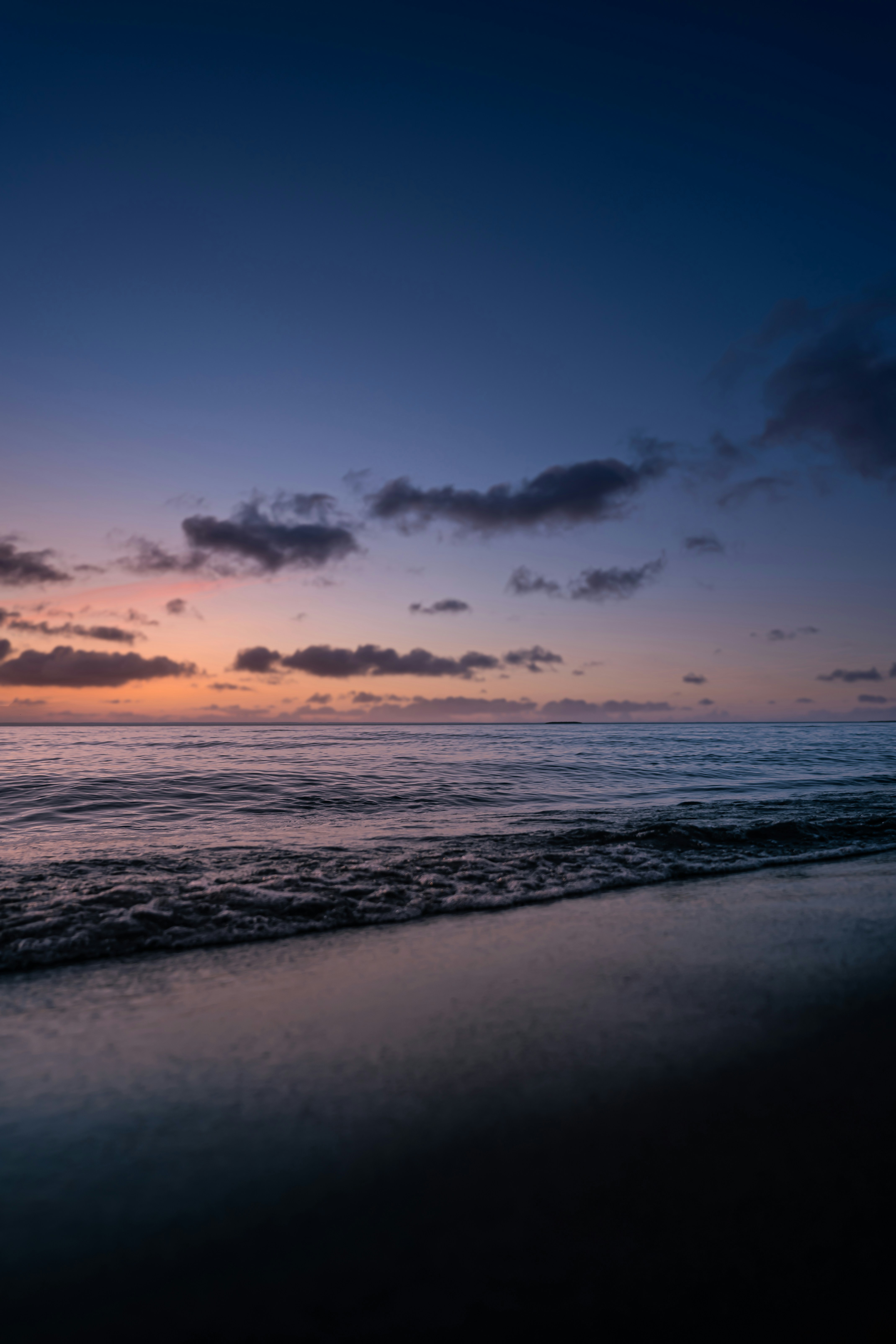 Dusk Beach Ocean View