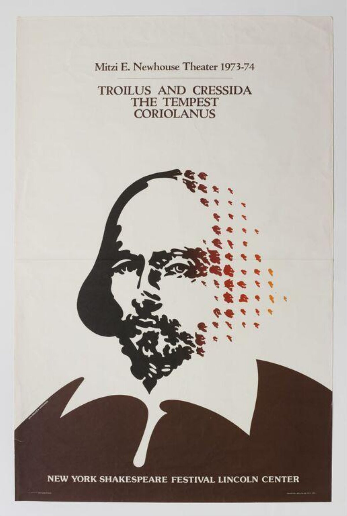 1973 New York Shakespeare Festival Poster