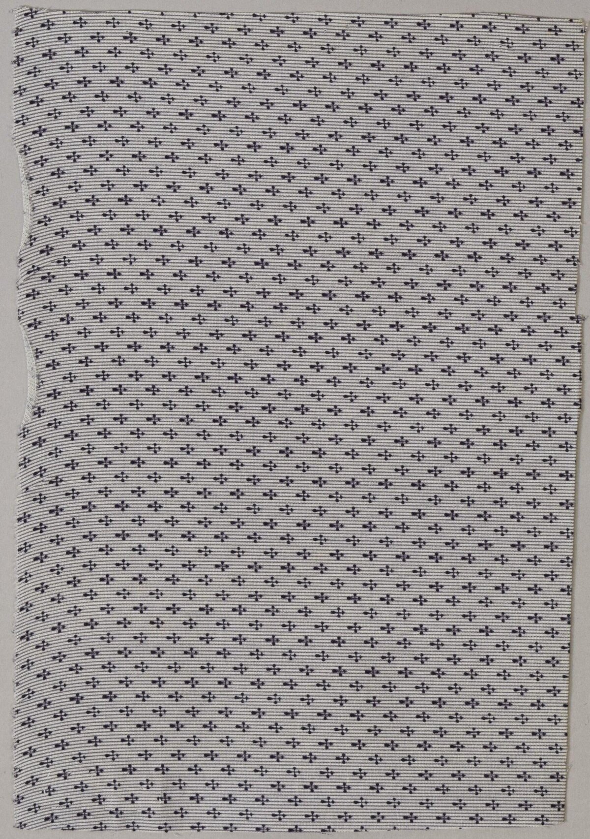 Small Cross Pattern Fabric Swatch