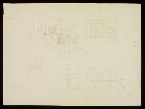 Hand-Drawn Architectural Blueprint
