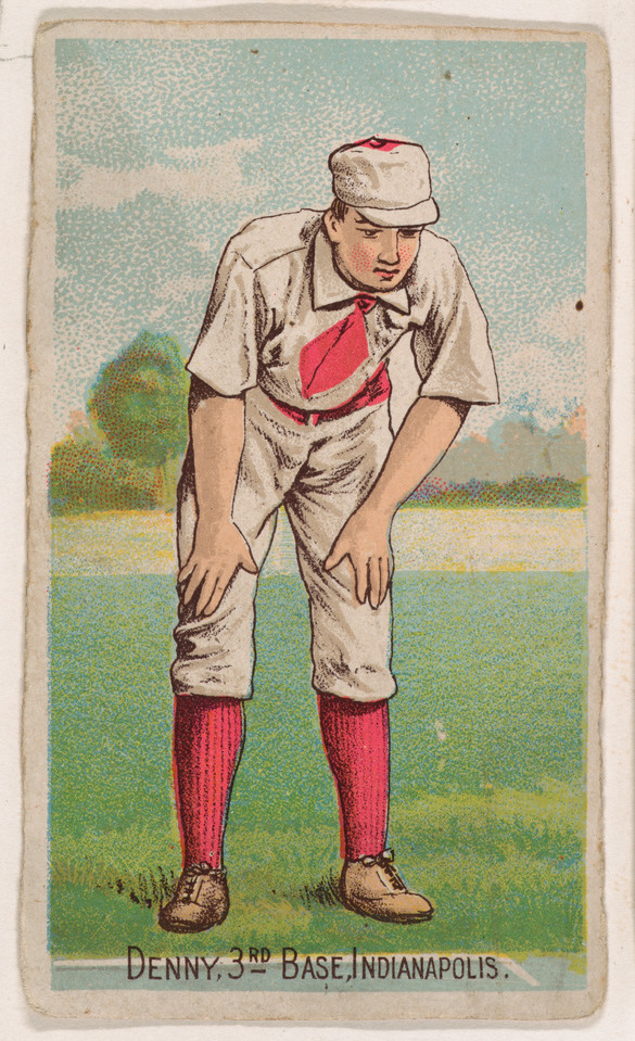 Vintage Denny Indianapolis Baseball Card
