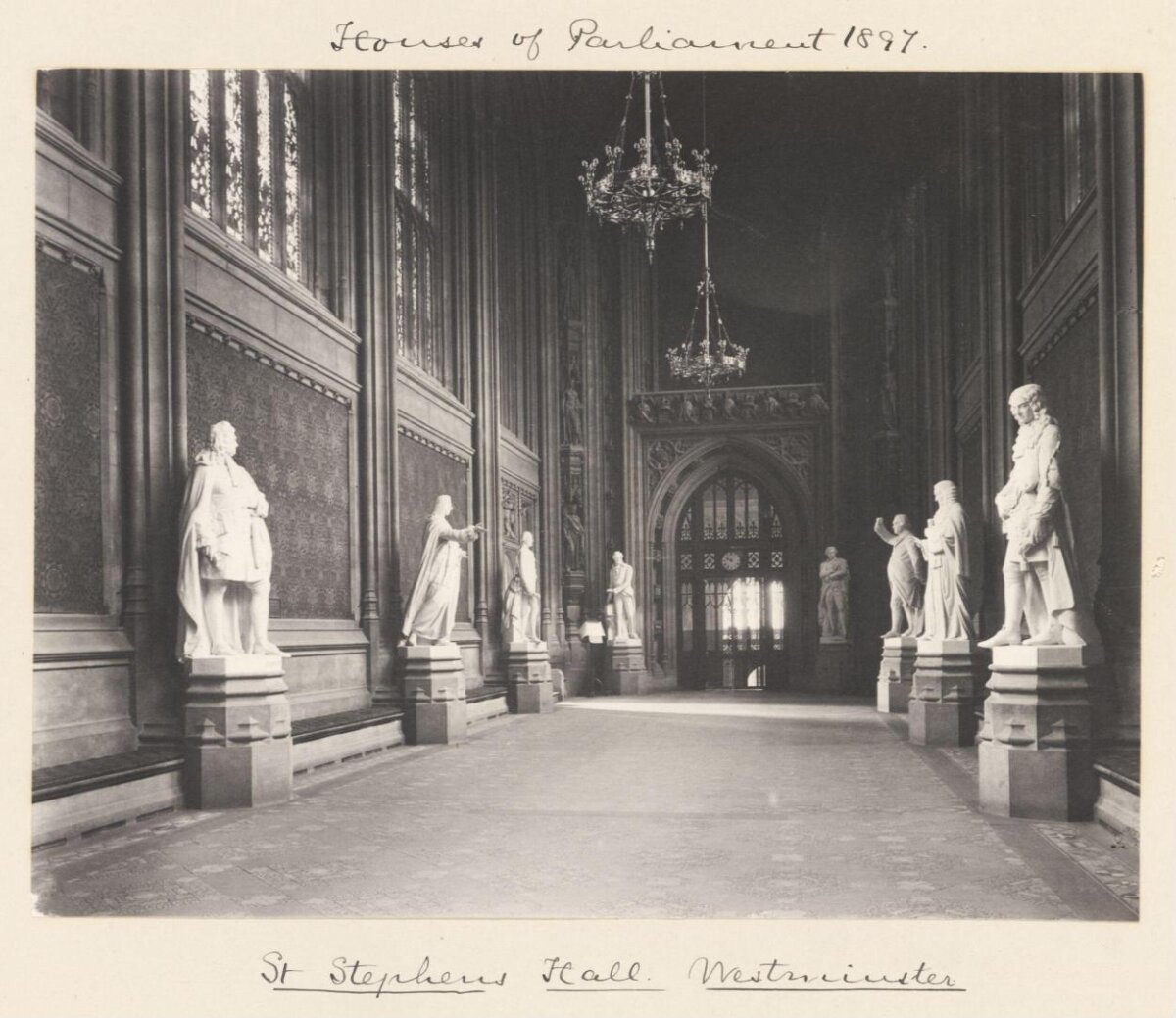1897 St Stephen's Hall Westminster