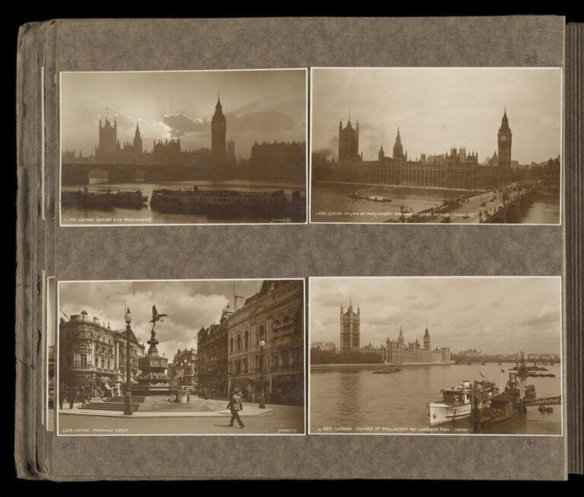 Vintage London Landmark Photos